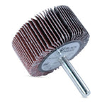 BHA Aluminum Oxide Shank Mounted Flap Wheels, 2” x 1” x 1/4”, 60 Grit - 5 Pack