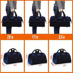 20 Inch Heavy Duty Tools Bag with Wide Mouth for Tool Storage, Carrier and Organizer,Tote Bag for Men/Women, Wide Mouth Tool Bags With Inside Pockets (20 Inch)