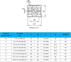 1" Tubeclo Standard Series Pipe Clamp, Polypropylene with 316 Stainless Steel Hardware, Weld Mounting