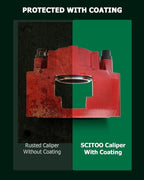 SCITOO Front Left Brake Caliper Without Bracket 184300 Compatible For Cadillac 1990-1993 1997-2000 For Chevrolet 1988-2002 For Dodge 1994-1999 For GMC 1988-2002