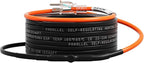 VEVOR Self-Regulating Pipe Heating Cable, 100-feet 5W/ft Heat Tape for Pipes Freeze Protection, Protects PVC Hose, Metal and Plastic Pipe from Freezing, 120V