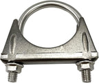 Heavy Duty 2.25" Exhaust U-Bolt Clamp 2 1/4 Inch Stainless Exhaust Clamp