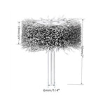 dophee 4Pcs 2 Inch Wire Wheel Brush for Drill Attachment 0.0118" Coarse Crimped Carbon Steel Wire 1/4 Inch Round Shank Wire Wheel Brush for Rust Corrosion Paint Removal