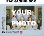 Photo Puzzles for Gift, Pets, Festivals, Weddings, Family Gatherings, Adult Customized Puzzles Jigsaw (Vertical or Horizontal) (None) (300.PC (Vertical/Horizontal))