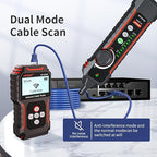 NOYAFA NF-8209S Upgrade Advanced Network Cable Tester with PoE& NCV, Cable Length Test, Port Flashing, Multifunction Anti Interference Scanning Modes Wire Tracker
