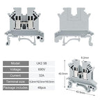 Terminal Block, Rail Type Voltage Terminal, Rail Combined Terminal Block