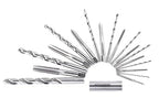 Accusize Industrial Tools Metric 18 Pc H.S.S. Tap and Drill Set, 5 Sets, 0001-0052x5