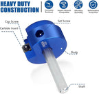 XJX PPR150 PVC Pipe Reamer, 1-1/2” Head Aluminum PVC Fitting Saver Fit Into Standard 1/2" Drill and 3/8" Hex Shaft