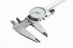 PEC Dial Caliper 0-12 Inch, Stainless Steel Precision Measuring Tool with Shock-Proof Dial, High Accuracy ±0.001"