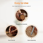 Portable Cordless Engraving Pen, Rechargeable Engraver Pen for Artists & DIYers, Engraving 60+ Surfaces, Free 7 Bits, Beginner Friendly Etching Tool for Customization Metal Wood Glass Plastic