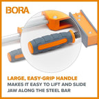 Bora 31" Parallel Clamp Set, 2 Pack of Woodworking Clamps with Rock-Solid, Even Pressure, 571131T