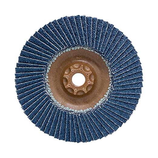 CS UNITEC PLANTEX® Spitfire Premium Zirconia 6" Dia, 120 Grit, 7/8" Arbor 10 PK