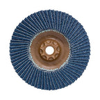 CS UNITEC PLANTEX® Spitfire Premium Zirconia 6" Dia, 120 Grit, 7/8" Arbor 10 PK