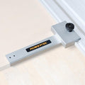 POWERTEC Track Saw Guide Rail Square, 90° Right Angle Guide Rail Protractor, Adjustable Square Guide Compatible with Festool,Makita,Milwaukee, Ridgid,Kreg (71962)