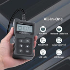 Mcbazel Network Cable Tester, Ethernet Cable POE Tester for CAT5e/CAT6/CAT6a,for Tracker Underground Line Finder for Home Repair