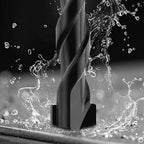 11-pc Masonry Drill Bits Carbide Concrete Drill Bit Set for Stone Tile Brick Ceramic Glass Metal Sheet Plastic and Wood, Quick Change 1/4" Hex Shank, Size 5/32” 3/16" 1/4" 5/16" 3/8" 1/2" with Case