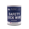 Safety Lock Wire - T302/304 Stainless Steel Safety Wire for Aviation, Automotive, Industrial Use - 1lb Dispenser Can - Made in USA (0.040 in)