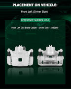SCITOO Front Left Brake Caliper With Bracket 19B2690 Compatible For INFINITI I35 2002-2004, For Nissan Altima 2002-2006, For Nissan Maxima 2002-2003