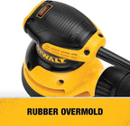 DEWALT Orbital Sander Kit, 5 inch, 3 amp, Corded, 12,000 OPM (DWE6421K)