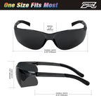 24 Pack of Smoke Safety Glasses Bulk ANSI Z87.1 Scratch Resistant Polycarbonate Tinted Protective Eyewears for Women Man Lab Goggles UV Protection