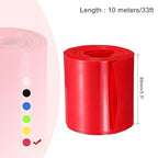 MECCANIXITY Battery Wrap PVC Heat Shrink Tubing 55mm Dia 85mm Flat 33 Feet(10meters) Red Good Insulation for Battery Pack