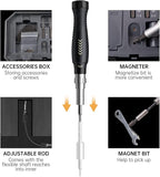 Precision Screwdriver Set, Laptop Screwdriver Kit, JAKEMY 164 in 1 Professional Computer Screwdriver Repair Kit with T6 Torx Bit for MacBook, iPhone, Watch, Camera, Eyeglass, Xbox, DIY