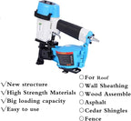 BHTOP Salvador CN45N Roofing Nailer, 15 Degree Roofing Nail Gun, 3/4-Inch to 1-3/4-Inch Coil Nails, 120-pcs Load Capacity Coil Nailer