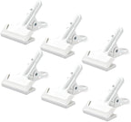 Backdrop Spring Clamps 6 Pack Large Heavy Duty Photography Backdrop 4" Clips for Background Backdrops Stand, Woodworking, Home Improvement (White)