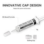 Diamond Polishing Compound Kit of 6 Polishing Lapping Paste 80,000 to 450 Grit for Glass Watch Marble Metal Resin Rock Jewelry Etc. with High Concentration of Diamond Powder Scratch Remover Repair