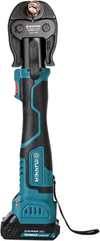 Compact Pro Press Tool kit with 4 Copper Pro Press Jaws 1/2" to 1-1/4", Brushless Motor, 2pcs Battery, Fast Charger & Carrying Case