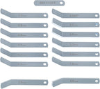 Feeler Gauge Jake Brake Tool Set 88880053 88880052 85111377 Suitable for Volve Mack MP7 MP8 MP10 D12 D13 D16 Engines, Intake and Exhaust Valve Adjustment Kit (14 PCs)
