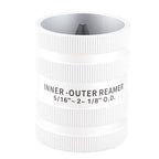Pipe Reamer 5/16inch - 2-1/8inch O.D Tube Deburring Chamfer Tool for PVC PPR Copper Brass Aluminum Steel Pipes