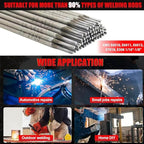 Stick Welder 250A Welding Rods 16 Inches Gloves Welding Machine, Super MINI Welder Portable Hammer, IGBT Inverter Welder Machine 110V, Beginner Hobbyists Home Repairs DIY Projects (Red)