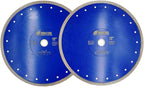 SHDIATOOL 12 Inch Diamond Saw Blade Cutting Porcelain Tile Ceramic Granite Marble Brick(2-Pack)