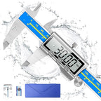 Caliper Measuring Tool Digital Caliper Industrial Quality Precision Electronic Vernier Caliper Inch/Millimeter Measurement Micrometer for Jewelry - Accuracy Ip54 Waterproof Caliper Measure Tool