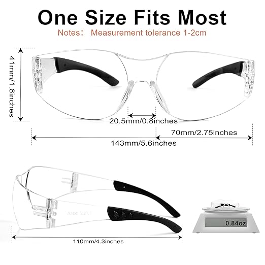 ANSI Z87.1 Tinted Safety Glasses Bulk 36 pack, Safety Sunglasses for men and women, Scratch & Impact Resistant UV protection sunglasses for Construction, Outdoor Sports & Work