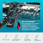 allsun em415Pro Cable Tracker Electrical, Auto Circuit Tester,Short Open Finder Wire Breaker Locator,Broken Wire Detector Tool,Cable Fault Probe, DC 6-42V