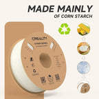 Official Creality Hyper PLA Filament 1.75mm, High Speed PLA 30-600mm/s 3D Printer Filament, Dimensional Accuracy +/-0.02mm, Fit Most FDM 3D Printers，1KG(2.2lbs) Spool White