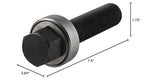 Lichamp Manual Knockout Punch Kit, Heavy Duty Metal Sheet Knock Out Box Hole Cutter Conduit Punch Driver Die Set