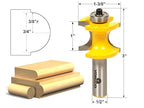 YONICO 13117 3/4-Inch Bead Bullnose Router Bit 1/2-Inch Shank
