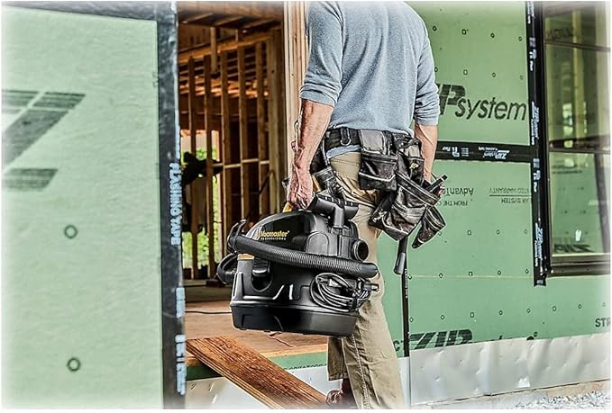 Vacmaster Professional - Professional Wet/Dry , 5 Gallon, Beast Series, 5.5 HP 1-7/8" Hose Jobsite Vac (VFB511B0201), Black