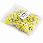 Fidioto 10AWG Wire Ferrules Terminals, 250pcs AWG10/6mm² Wire Ferrule kit for Electric, Industrial, Chemical Industry, Power Control System, etc.