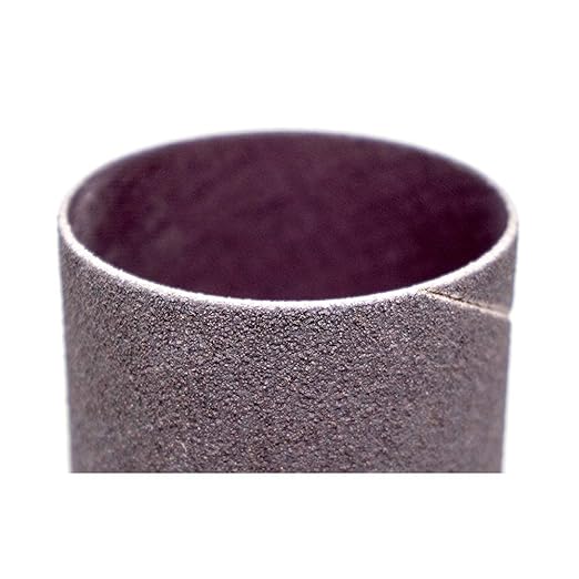 Benchmark Abrasives 1/2" x 1/2" Aluminum Oxide Sanding Bands, Spiral Bands Rotary Sander Attachment for Drill & Die Grinder, Metal Polishing, Sanders for Woodworking Sander Tool (10 Pack), 120 Grit