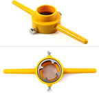 QWORK NPT Die Set, 6Pcs PVC Thread Maker Tool,Pipe Round Die Set, Pipe Threader Plumbing Tool, Three Maker Size: 1/2", 3/4", 1"