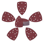 50PCS Mouse Detail Sander Sandpaper 11 Holes 320 Grit Hook and Loop Mouse Sanding Sheets for Mouse Sanders Abrasive Pads for Precision Sanding