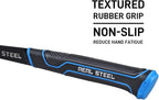 Real Steel 21 Oz One Piece Forged Milled Face Framing Hammer with Rip Claw 0517, Black