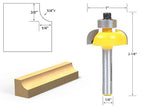 YONICO Cove Router Bits Edge Forming 1/4-Inch Radius 1/4-Inch Shank 13152q