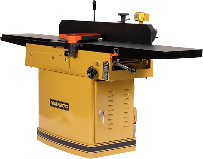 Powermatic ArmorGlide 12-Inch Parallelogram Jointer, Helical Cutterhead, 3 HP, 230V 1Ph (Model 1285T)