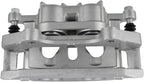 SCITOO 18B5468 18B5469 Front Left & Right Disc Brake Calipers w/Bracket Fit For Ford For Explorer 2013-2016,For Lincoln MKS 2013-2015,For Lincoln MKT 2013-2018, Double Pistons