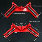 Corner Clamps for Woodworking, 90 Degree Clamps 4Pcs Corner Clamp Right Angle Clamp Carpenter Square Woodworking Tools for DIY Framing, Shelving, Welding, Fish-tanks, Cabinets,Max 75mm Width